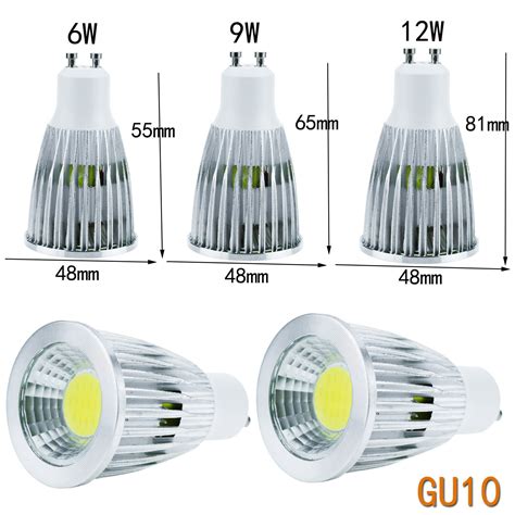 E27 E14 E12 GU10 GU5 3 MR16 Dimmable LED Spotlight 6W 9W 12W Bulb Lamp