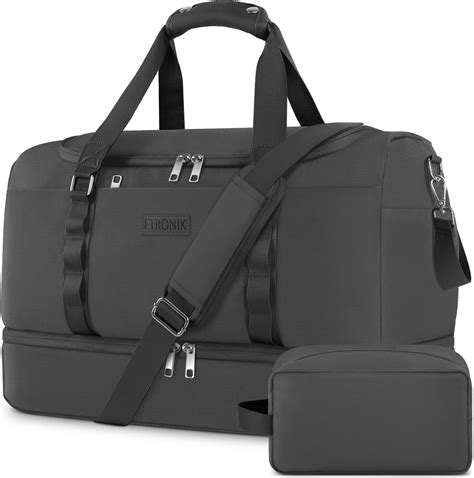 Amazon ETRONIK Gym Bag For Men Women Large Travel Duffle Bag