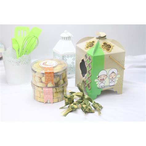 Jual Box Lebaran Hampers Toples Dus Kue Kering Idul Fitri Model