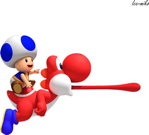 Render Yoshi Toad New Super Mario Bros Jeux Vidand233o New Super Mario