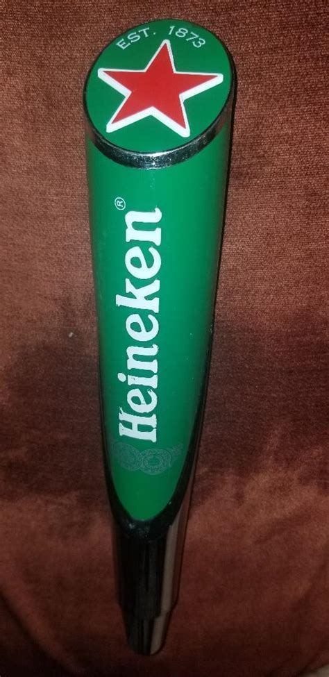 Vintage Heineken Beer Tap Handle Pull Knob Brewed In Holland 4604049684