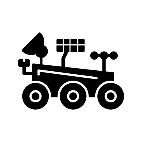 Mars Rover Vector Icon Vector Art At Vecteezy