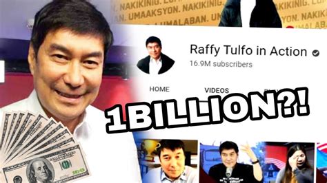 Ang Yaman Ito Pala Ang Tunay Na Kita Raffy Tulfo Sa Kanyang Mga Videos