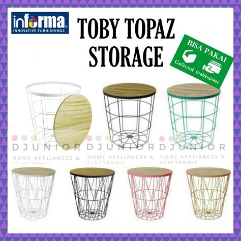 Jual Topaz Toby Tierra Tiffany Meja Tamu Kopi Sudut Cafe Coffee