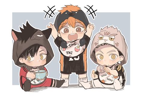 Haikyuu Chibi Wallpapers Wallpaper Cave