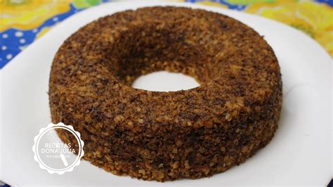 Receitas Dona Julia BOLO DE BANANA AVEIA SEM LEITE E OVOS