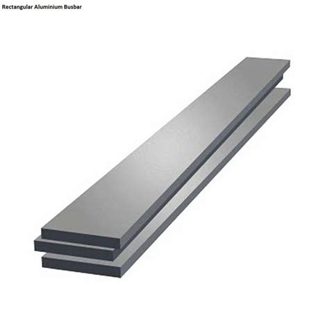 Flat Rectangular Aluminium Busbar Ec Grade Anodised At Rs