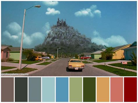 Color Palette Cinema On Instagram Edward Scissorhands