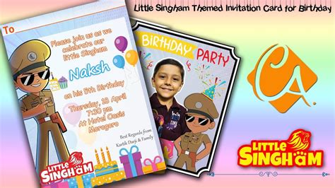 Little Singham Birthday Theme Republicleo