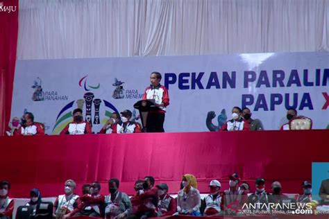 Presiden Joko Widodo Peparnas XVI Papua Tunjukkan Torang Hebat