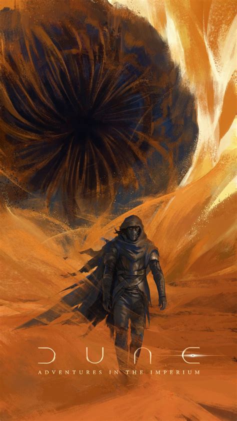 DUNE Fan Art Orange Warrior Victor Wong On ArtStation At Https