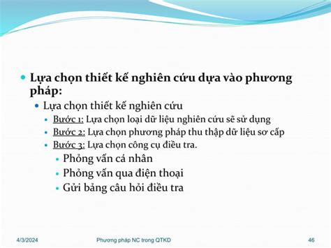 Tài liệu Phương pháp nghiên cứu khoa học trong Quản trị kinh doanh PPT