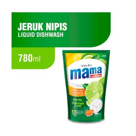 Jual Sabun Cuci Piring Mama Lemon Extra Clean Jeruk Nipis Ml