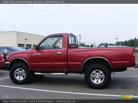 1997 Toyota Tacoma Regular Cab 4x4 In Colorado Red Photo No 15642153