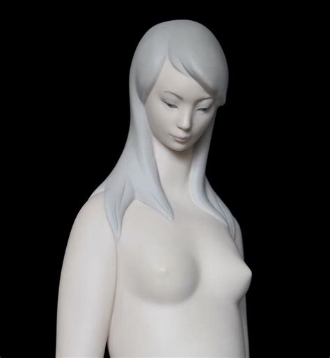 Juan Huerta Lladró Figurine 4511 Naked woman Porcelain