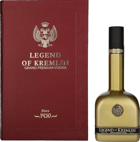 Legend Of Kremlin Luxe Gold Edition Limitee Vodka Avec Coffret Ml