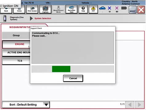 How To Diagnose Nissan With PCMTuner And Consult III PLUS V75 15 00