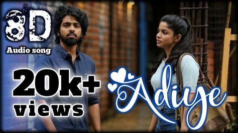 Bachelor Adiye 8D Audio G V Prakash Dhibu Ninan Thomas Sathish