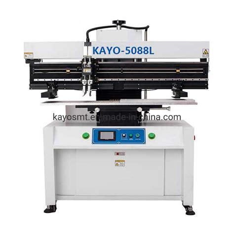 M Smt Semi Automatic Smd Solder Paste Stencil Printer Led Production