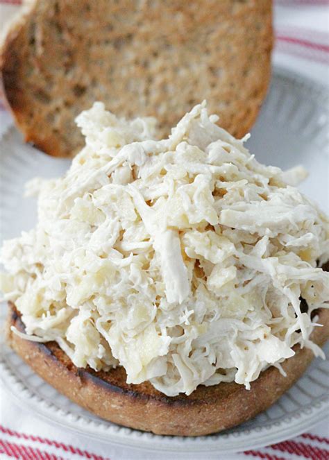 Slow Cooker Ohio Shredded Chicken Sandwiches - Foodtastic Mom