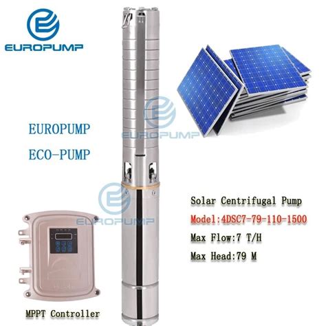 60m Vertical Head 2hp Dc Solar Submersible Pump For 52 Off