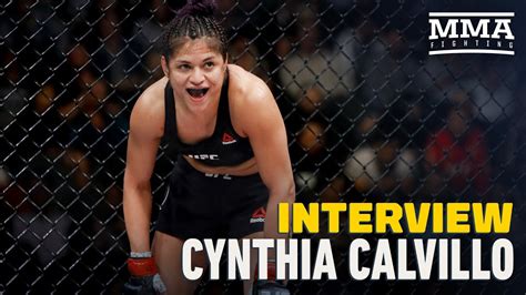 Cynthia Calvillo Over Jessica Eye Weight Miss I M No 2 In The World Right Now Mma Fighting