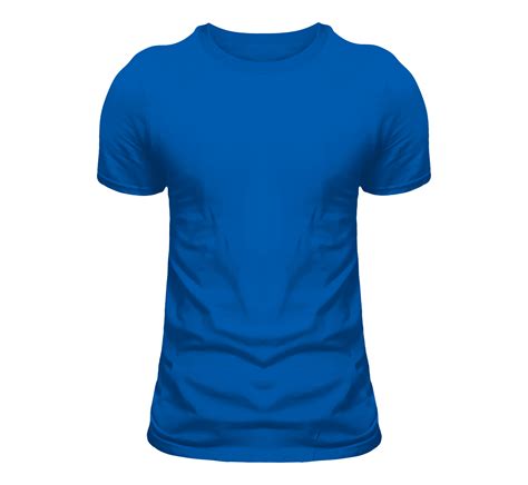 Blue Transparent T Shirt For Mockup 21104406 Png