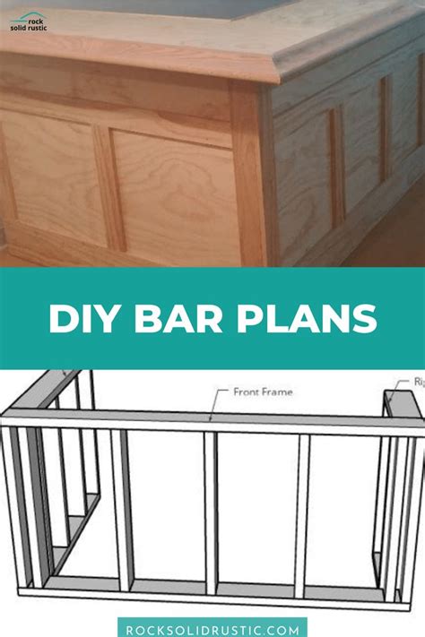 How To Build A Bar Diy Step By Step Guide Rock Solid Rustic