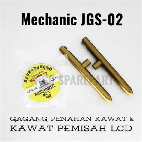 Jual Mechanic JGS 02 Kawat Pemisah LCD Touchscreen 0 08mm 100m 2 Pcs