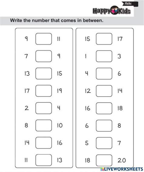 activity lkg worksheets math worksheets