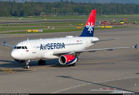 YU API Air Serbia Airbus A319 132 Photo By Varani Ennio VRN Spotter