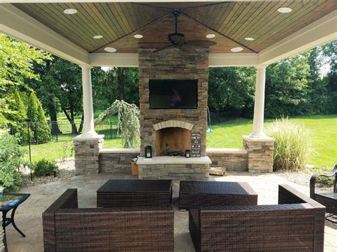 Outdoor Fireplace Under Pergola Fireplace Guide By Chris