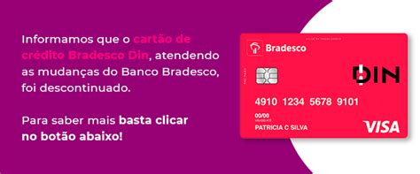 Cartão de crédito Bradesco Din como solicitar Saiba mais ECOFINANÇA