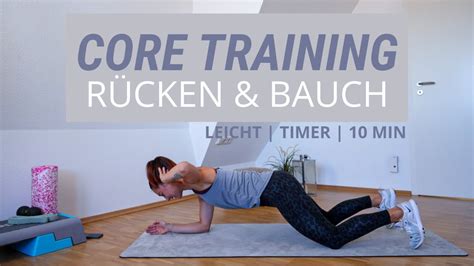 Core Training Rücken Bauch Krafttraining auch für Beginner 10