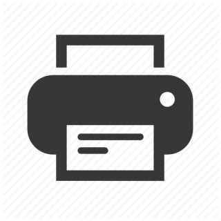 Printer Icon Transparent Printer PNG Images Vector FreeIconsPNG