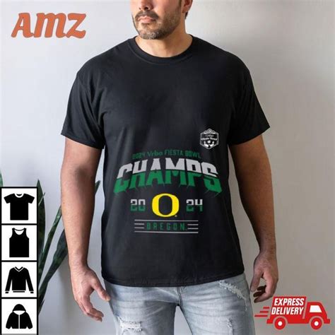 Oregon Ducks Fiesta Bowl Champions Locker Room T T Shirt In