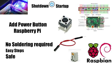 Raspberry Pi 4 Add Power Button The Easy Way YouTube