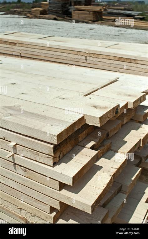 timber planks  beams stock photo alamy