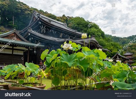 Main Building Mimuroto Temple Uji Kyoto Stock Photo