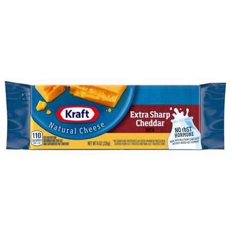 Save On Kraft Natural Extra Sharp Cheddar Cheese Block Order Online Delivery Food Lion