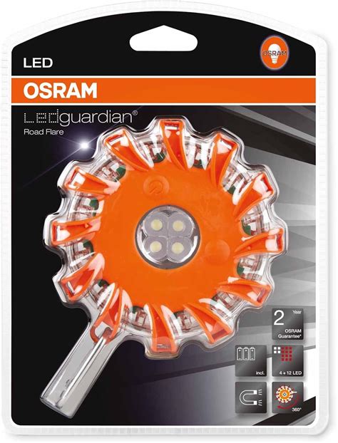 Osram LEDguardian ROAD FLARE Rot Notfalllicht LEDSL301