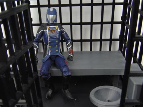 Custom 112 Scale Jail Prison Cell Diorama Prop Set For 6 Gi Joe