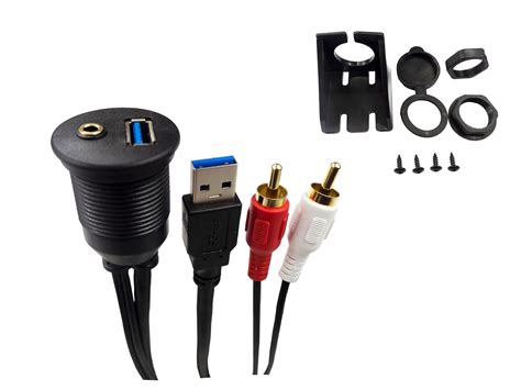 Amazon Rondexy Flush Mount Cable Kit Ft Usb Male To