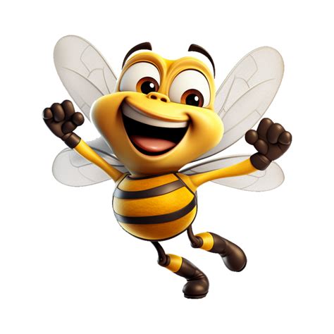 Cartoon Honey Bee Png