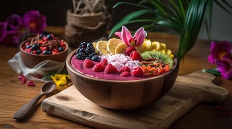 Premium Ai Image Ai Food Chai Bowl
