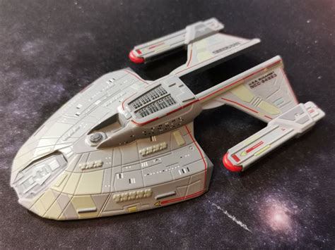 No Model Norway Class Uss Budapest Custom Decals Star Trek Eaglemoss Ebay