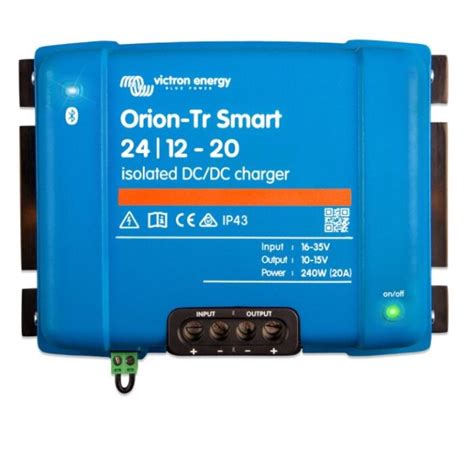 Victron Energy Orion Tr Smart 24 12 20 A Insulated Charger Lpg Auto