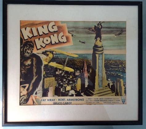 King Kong Vintage Rko Original Lobby Card Scarce