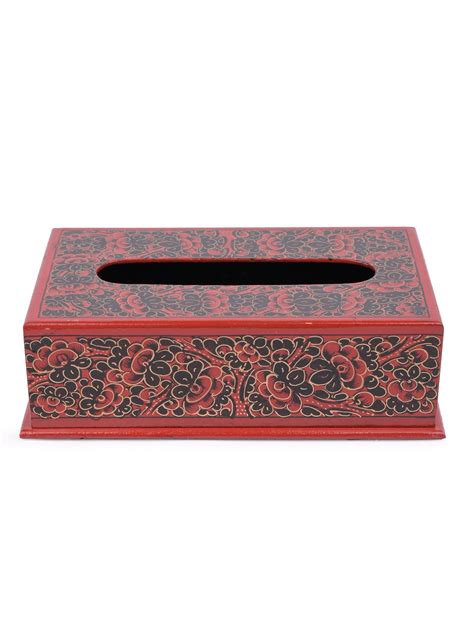 Assorted Design Paper Mache Tissue Box Elevate Decor