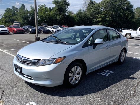 Pre Owned Honda Civic Sdn Lx Dr Car In B Ed Voyles